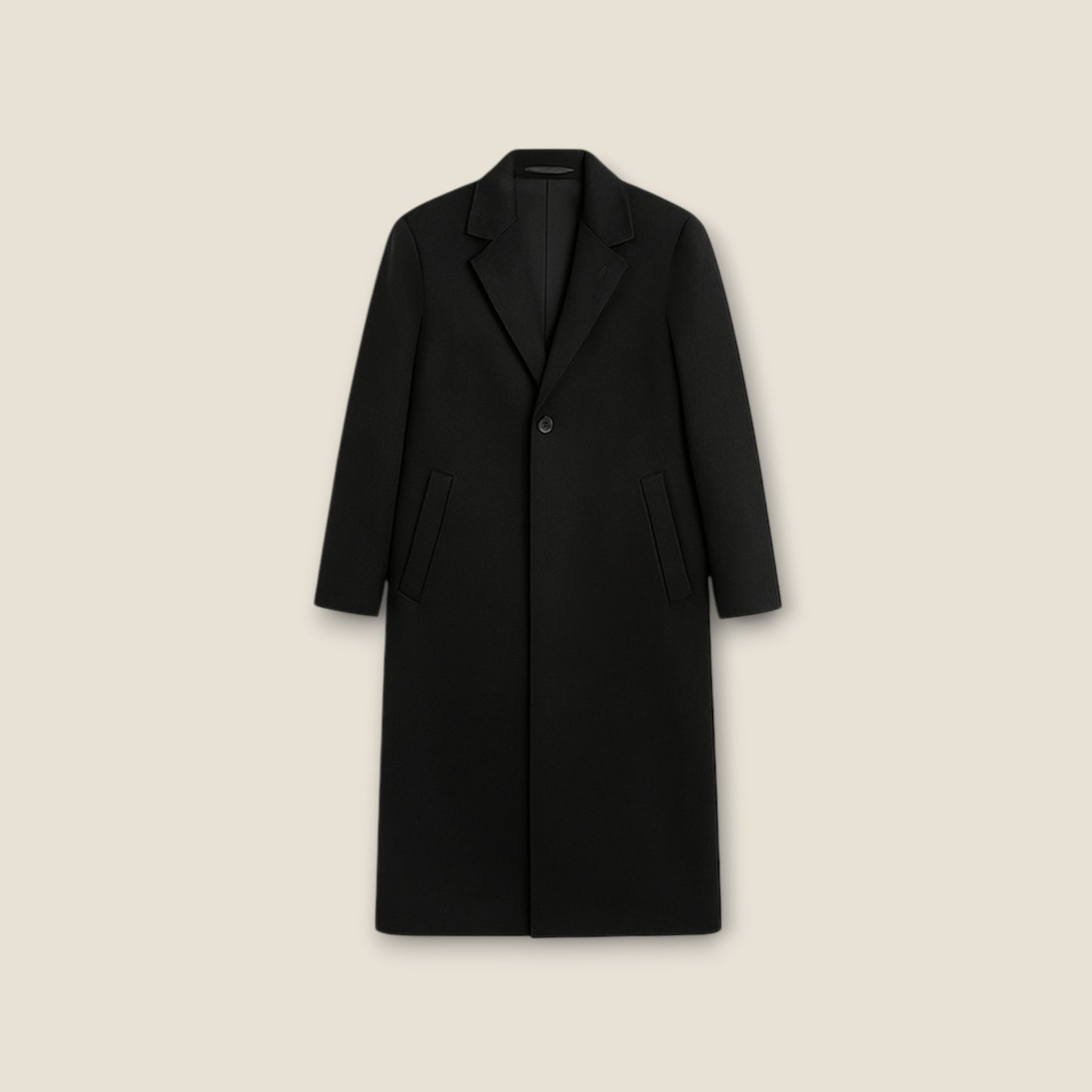 BELLEGU - Wool Overcoat „Noir 47“