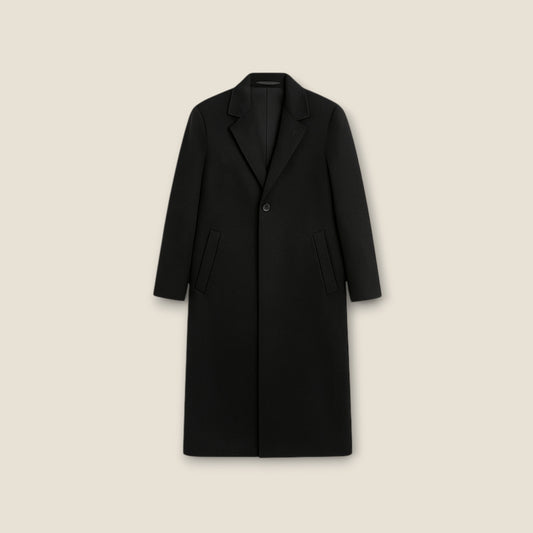 BELLEGU - Wool Overcoat „Noir 47“